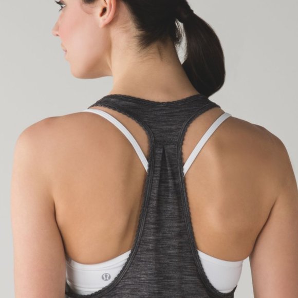 🍋lululemon 105 F Singlet *Silver Tank - Picture 2 of 9